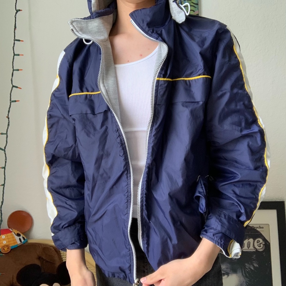 Blue Rain Jacket